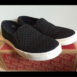 Black Slip-Ons